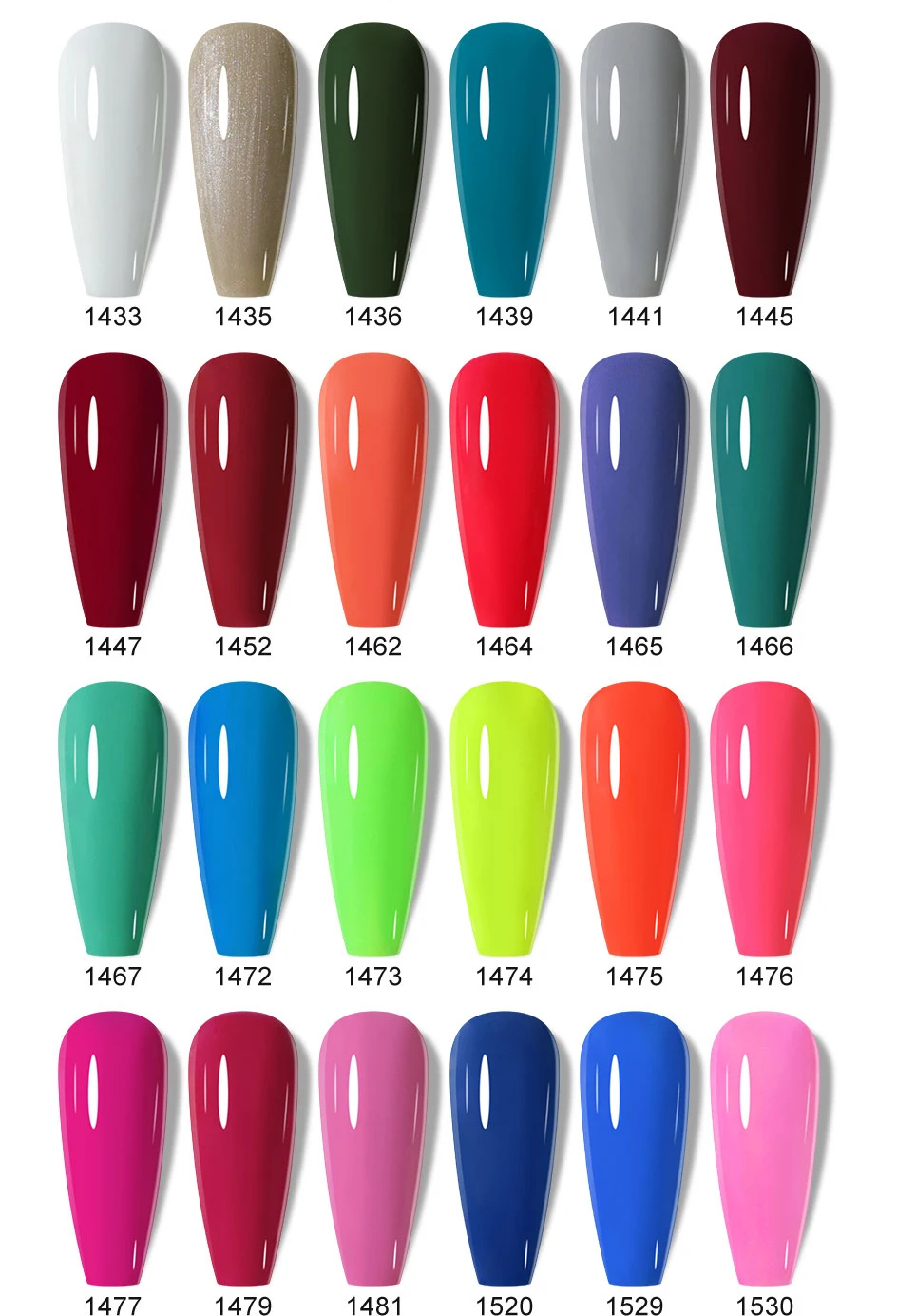 Clou Beaute Glitzer-Gel-Nagellacke, Winterfarbe, funkelnde Pailletten, Soak Off UV-LED-Lack, Nagelkunst-Dekoration, Basis-Top-Mantel – Detail 20