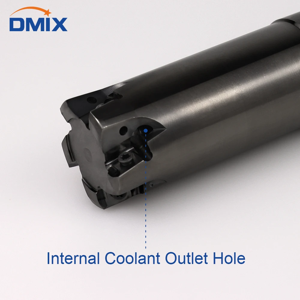 Bild 3: Der DMIX MFH03R Fast-Feed-Fräskopf MFH ist für das Fräswerkzeug LOGU03 aus Hartlegierung mit Stiftenfräswerkzeug LOGU0303 geeignet