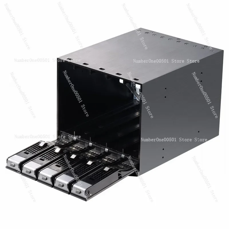 

5 Bay Hot Swap HDD Cage with Security Lock for Internal Drive Bay -095
