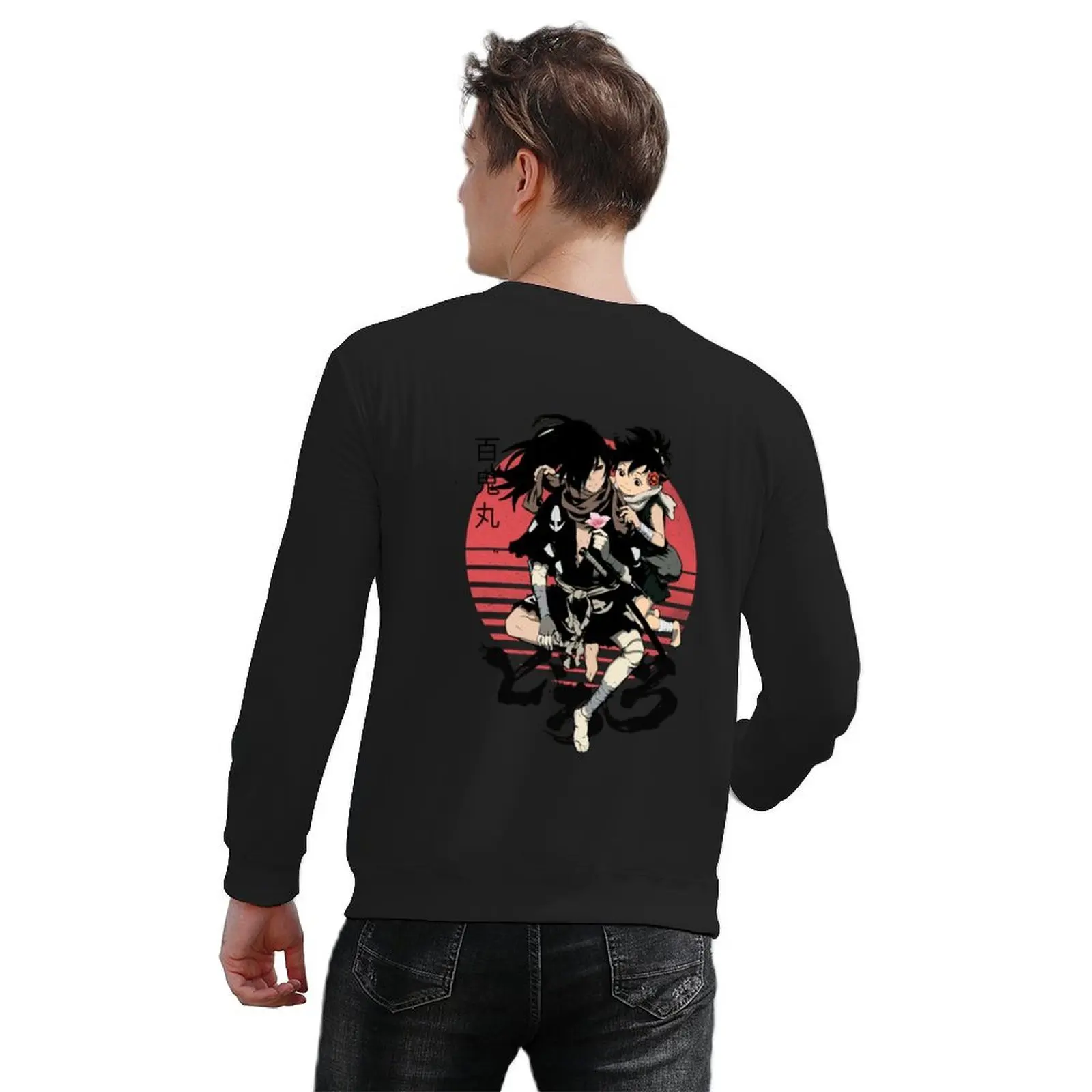 Dororo T-Shirt Pullover japanese style anime clothes tracksuit clothes for men men sweatshirt