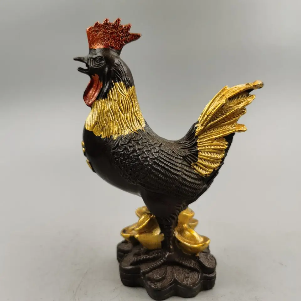 

Copper ornament, high-quality brass, lucky chicken, golden chicken, independent pulp, natural workmanship, exquisite shape and a