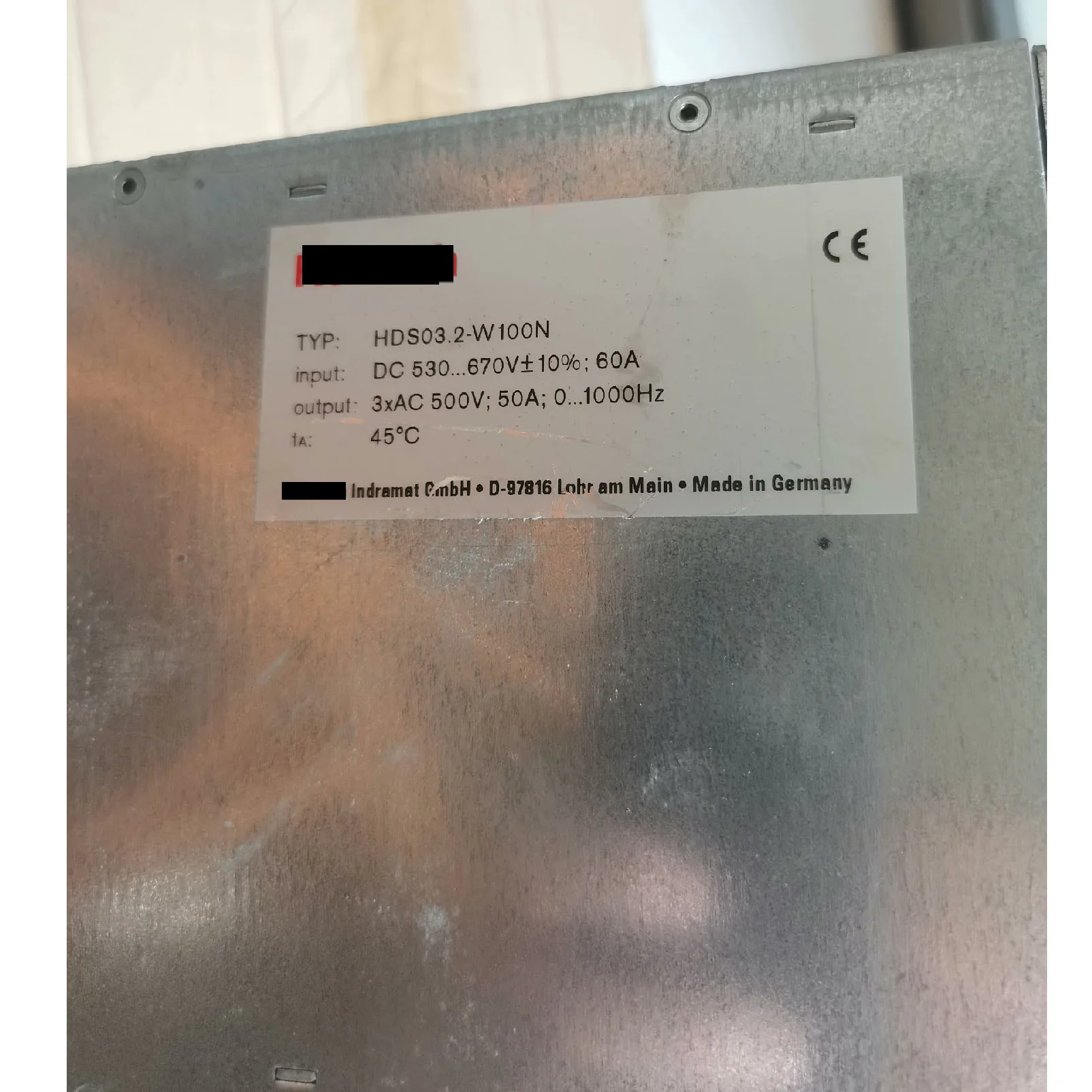 Servo Drive HDS03.2-W100N-HS12-01-FW com garantia