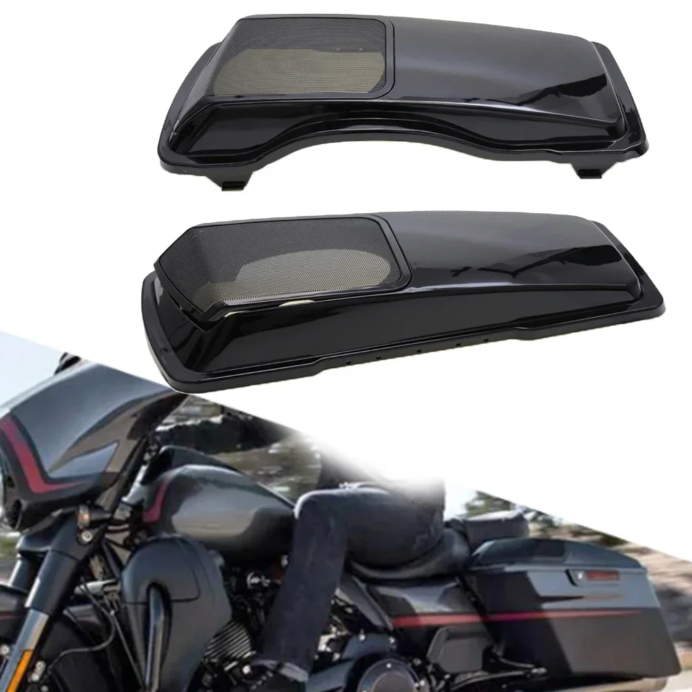 

6"x9" Saddlebag Grille Speaker Lid Cover For Harley Touring Electra Road Glide Road King 1993-2013 2012 2011 2010 2009 2008 2007