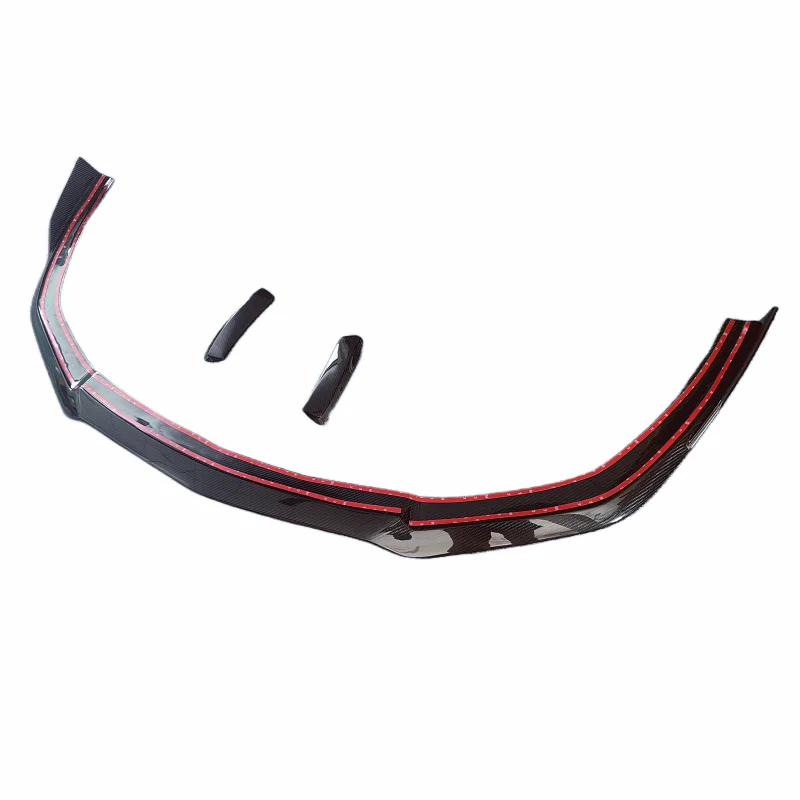 V-style high-quality dry carbon fiber carbon fiber front lip for Lamborghini LP610 LP580 EVO body kit