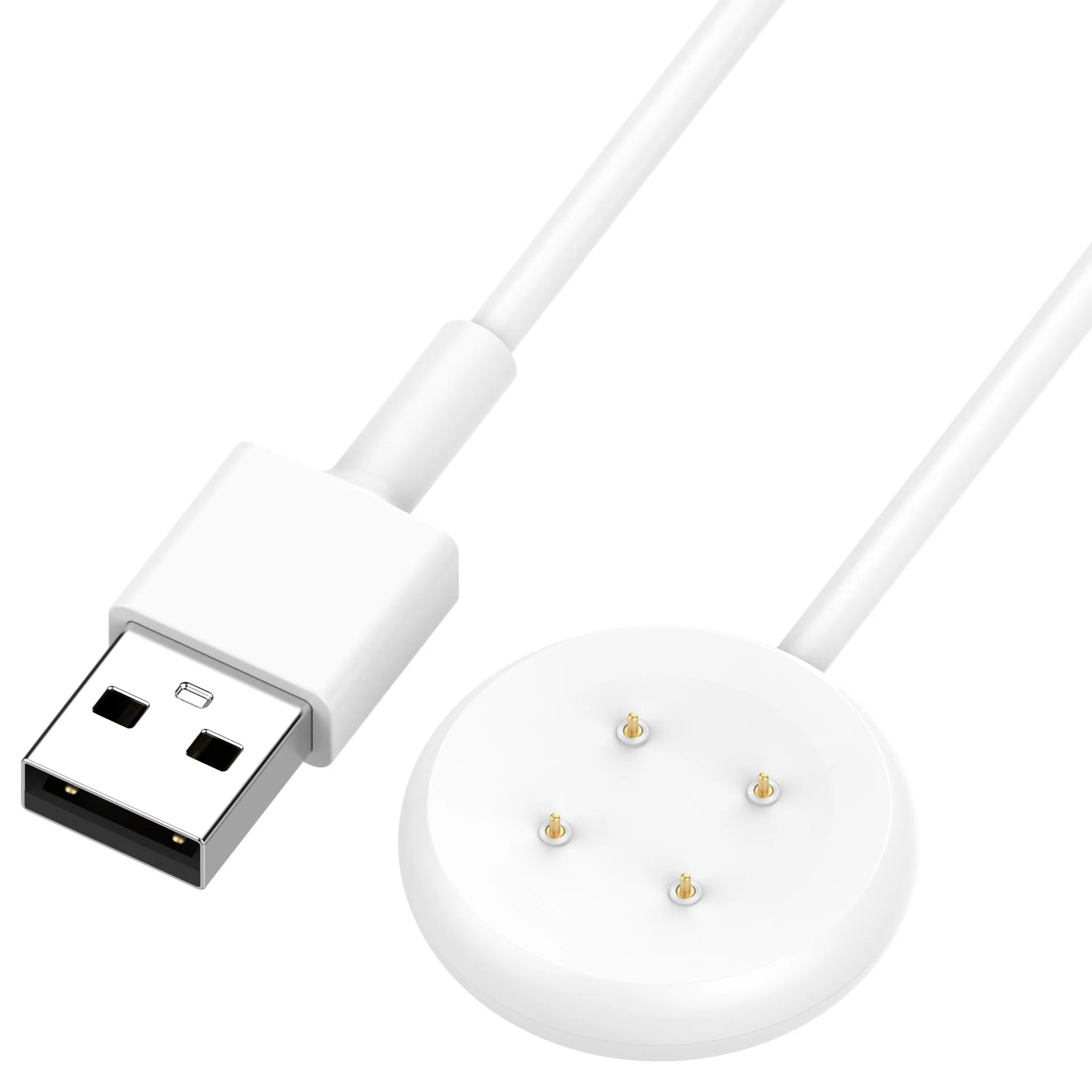 Ersatzladegerät passend für Google Pixel Watch 3/2 USB Google Watch Ladestation weiß und schwarz