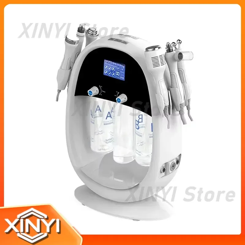 Six-in-One Ultra-Micro Magic Box for Skin Cleaning Blackhead Removal Hydration Water Locking Oxygen Injection Facial Tool for