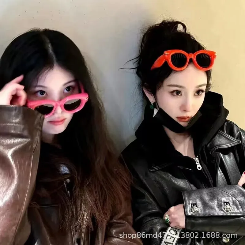 2025 New Personalized Ins Internet Celebrity Hip Hop Sunglasses Trendy Inflatable Sunglasses