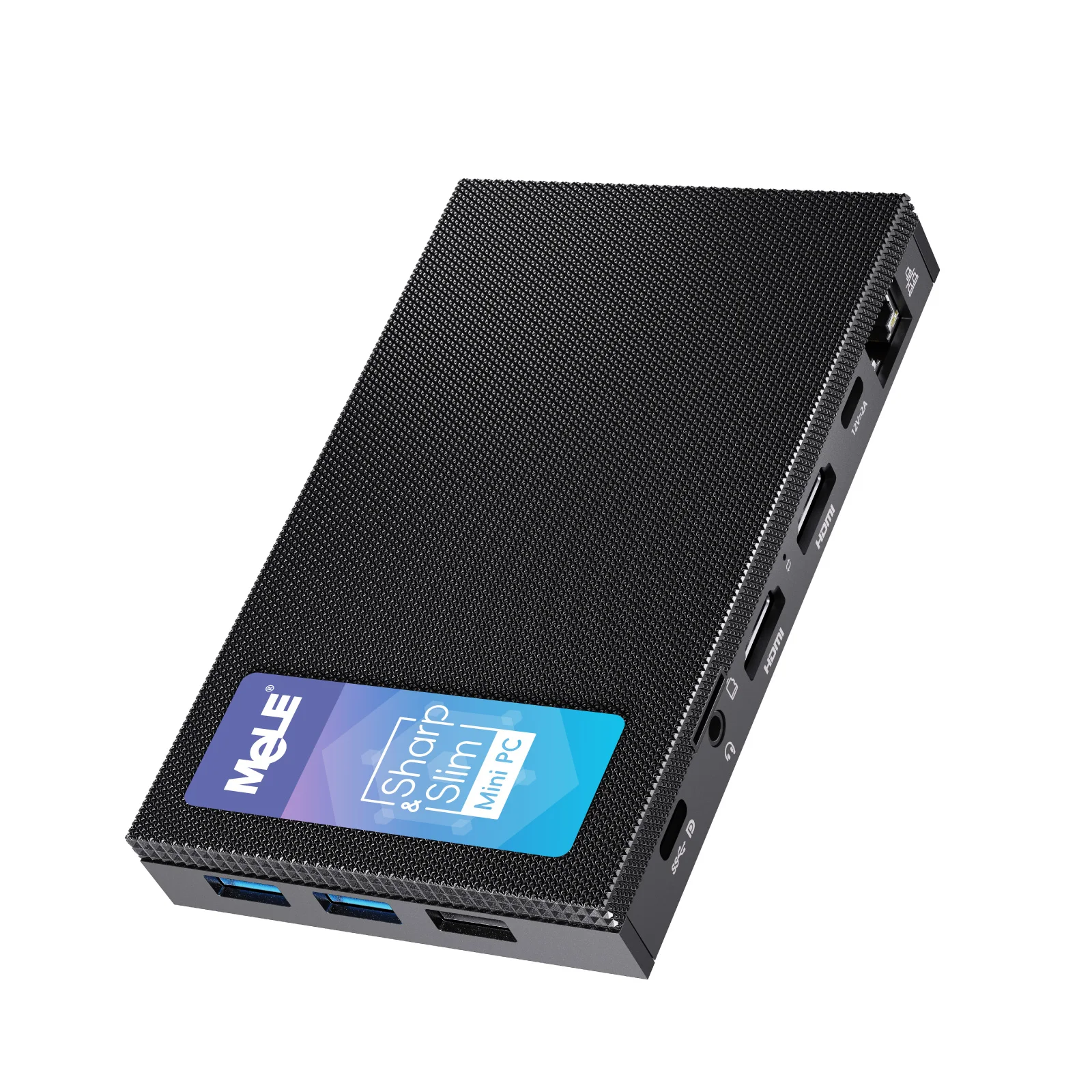 MeLE Fanless Mini PC N100 Windows11 Pro 12th Alder-Lake 32GB 512GB Micro Computer HDMI USB-C DisplayPort 1.4 WiFi5 BT5.1