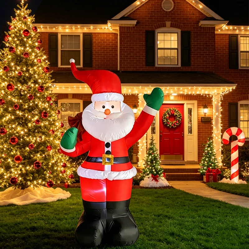 Nadmuchiwany świąteczny pierni – Xmas Outdoor Lighting Decorations recenzja i cena