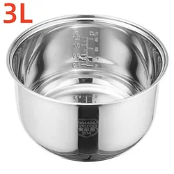 304 stainless steel rice cooker 3L inner bowl for multicooker Esperanza EKG011 replacement Food grade non-stick pan inner bowl