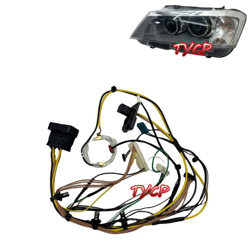 

Подходит для BMW X3 F25 2011-2013 годов, внутренний жгут фар X3 F26, жгут проводов X3, комплект проводов F26