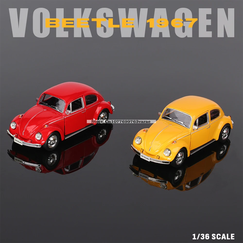 1:36 Volkswagen Beetle 1967 BMW M3 1987 Alloy Car Model Car Model Toy Casting Series Collection Ornament Gift Christmas Gift
