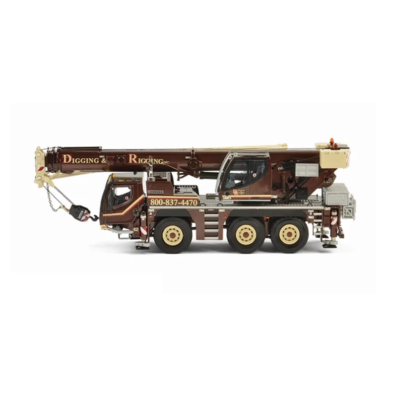 WSI Diecast 1:50 Scale LTM1050 Crane Alloy Engineering Car Model 51-2013 Adult Hobby Collection Gift Static Display Decoration