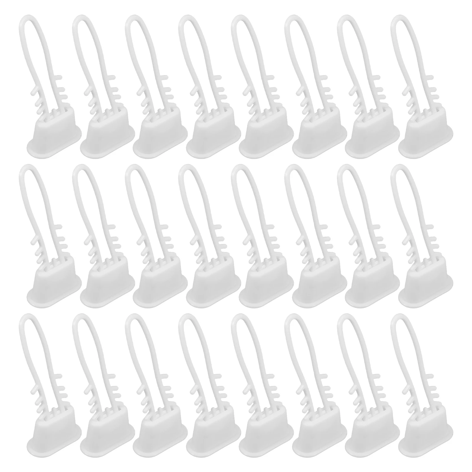 

200pcs Mesh Clasps Heavy Duty Egg Potato Storage Hooks Plastic Net Pouch Fasteners Kitchen Office Travel Organization Reusable