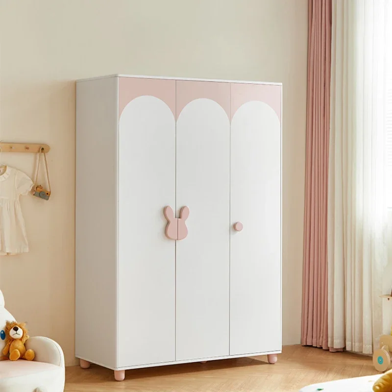 Organizer Children's Wardrobes Bedroom Mobile Cabinet Wardrobes Closet Storage Shelves Penderie Enfant Room Furniture CY50CW