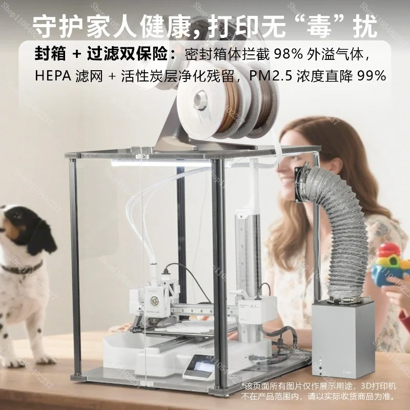 Sealing A1mini Sealing 3D Printer Cover 3D Printing Filter