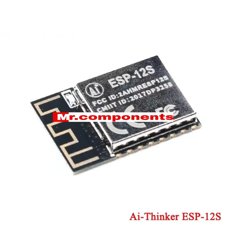 1Pcs ESP8266 Serial To WIFI ESP-12S Industrial Grade Wireless Module ESP-12 ESP 8266 IOT 32Mbit 2.4G Wi-Fi Adapter Board New