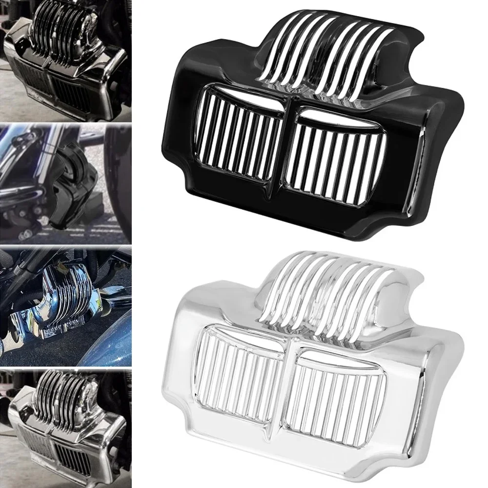 Estoque de motocicleta tampa do radiador de óleo tampa do radiador para harley touring electra road street trikes glide road king flht fltr 2011-2016
