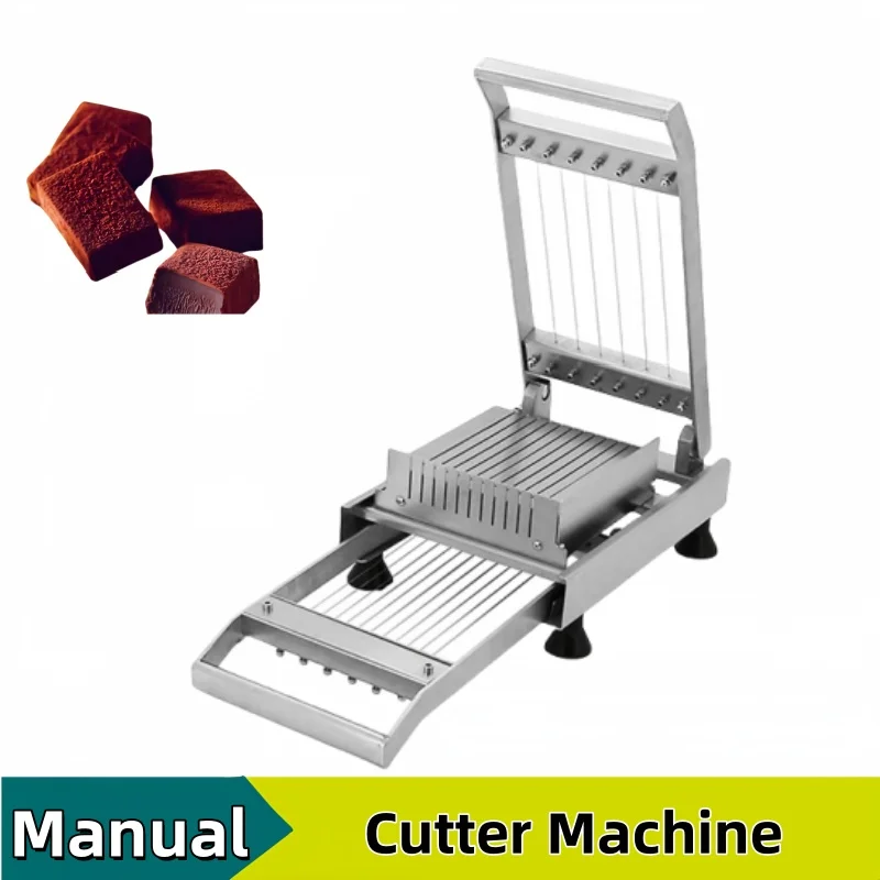 

High-Quality Stainless Steel Raw Chocolate Cutting Machine Commercial Manual Chocolate Soft Food Cutter Tool