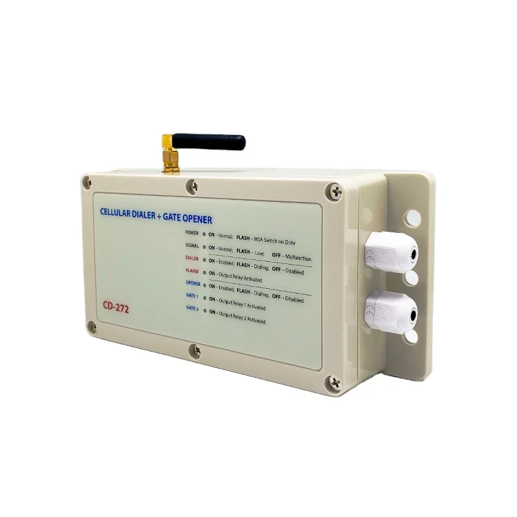 CD-272 Smart GSM Android App Control Gate Opener with Two Relay Output and SMS Access Record
