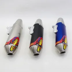 Length 460mm Inlet 51mm Motorcycle Exhaust Pipe FMF 4 Stroke Muffler 4T with DB Killer Universal Motorbike Escape Moto