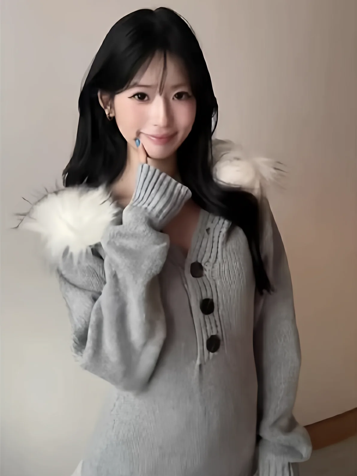 Ay suéter de malha com capuz feminino início do outono coreano sle pequeno único lindo suéter preguiçoso sentimento de alta qualidade