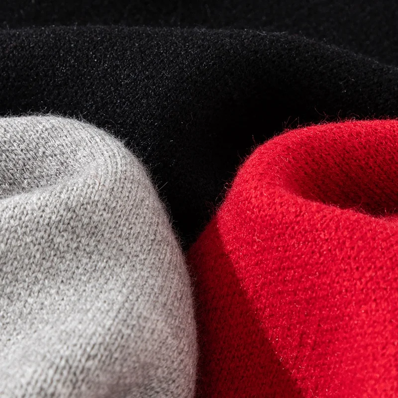 Neuer Herrenpullover für Herbst und Winter, Rundhals, locker geschnitten, trendig, gestrickt, Luxusmarke, Basispullover, warm und vielseitig, Herrenbekleidung. – Detail 9
