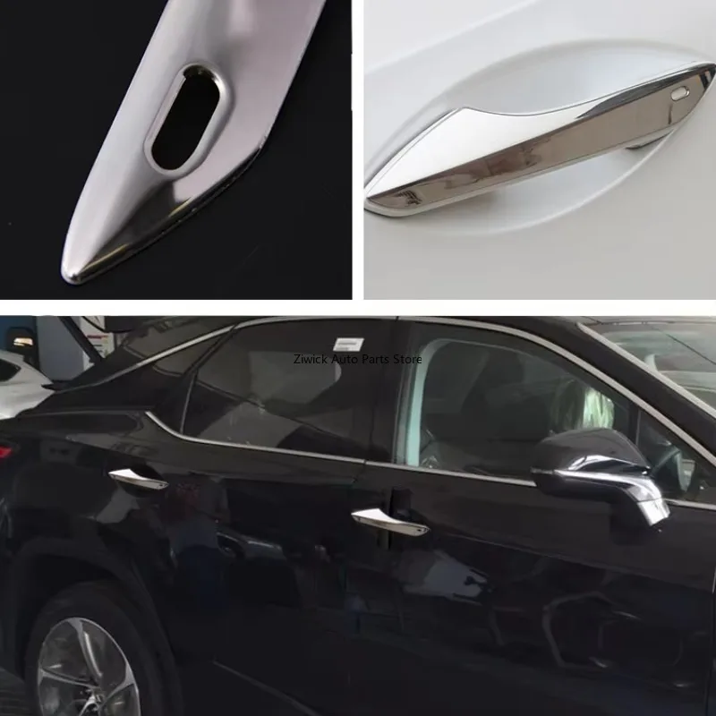 

Высококачественная хромированная автомобильная Стайлинг из нержавеющей стали, внешние аксессуары, дверная хромированная ручка, защитная крышка для Lexus Rx 2015 2016