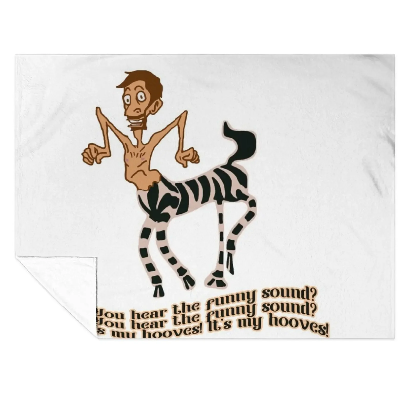 

IT'S MY HOOVES Throw Blanket Sofa Comforter Sleeping Bag Quilt Blankets