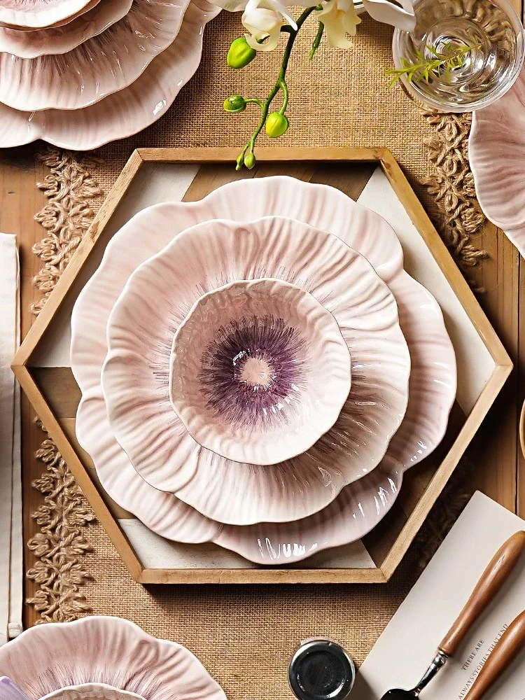 2026NEW Practical Dishes, Ceramic Dishes And Chopsticks Set, Dessert Plates, Tableware, Gift Box.