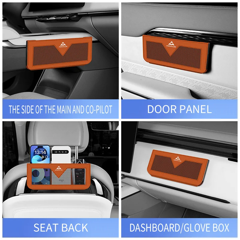

Maxus T60 G10 T90 V80 D60 D90 Mifa 7 9 T70 Plus EV80 EV30 Accessories Car Seat Side Pocket Organizer Purse Bag Car Interior
