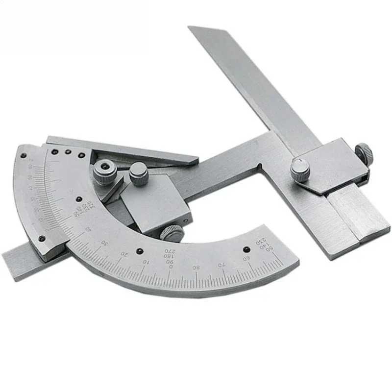 2026 sell Stainless Steel Universal Bevel Protractor 0-320° Precision Angle Finder Vernier Scale For Woodworking Metalworking Ma