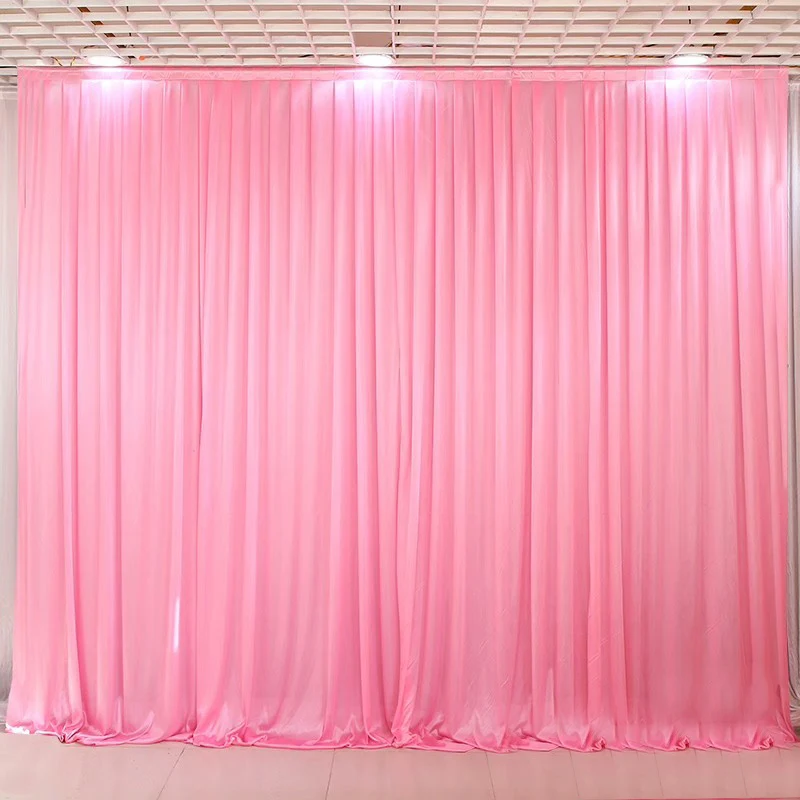 H2XW3Meter Photography Backdrop Drapes Wedding Curtain Panel for Baby Shower Birthday Home Party Event Stage Background Decor