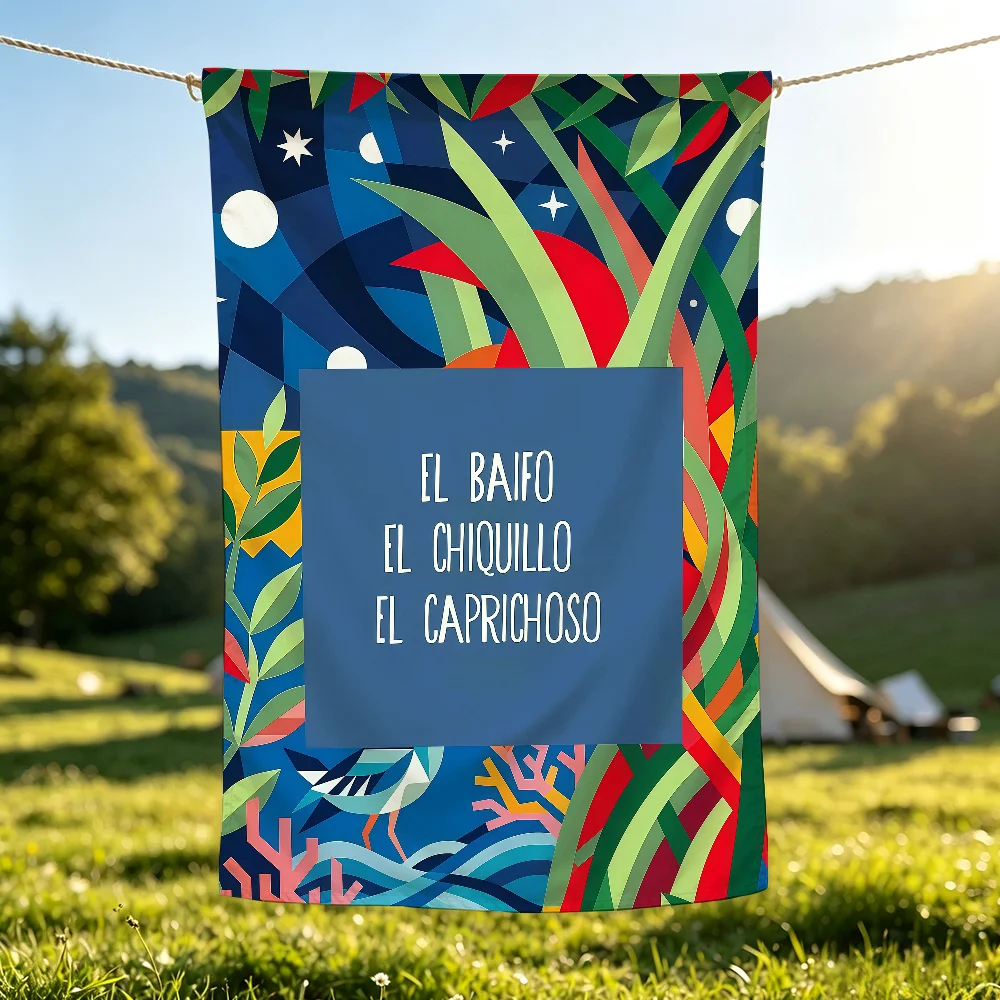 Spanish singer Q-Quevedo flag For Living Room Home Dorm Decor Wall Outdoor Camping Party Banner Gifts
