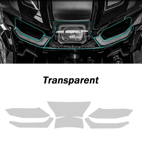 Защитная пленка для фар и приборной панели BMW R1300RT, прозрачная пленка из ТПУ для задних фонарей, комплект 2025-2026