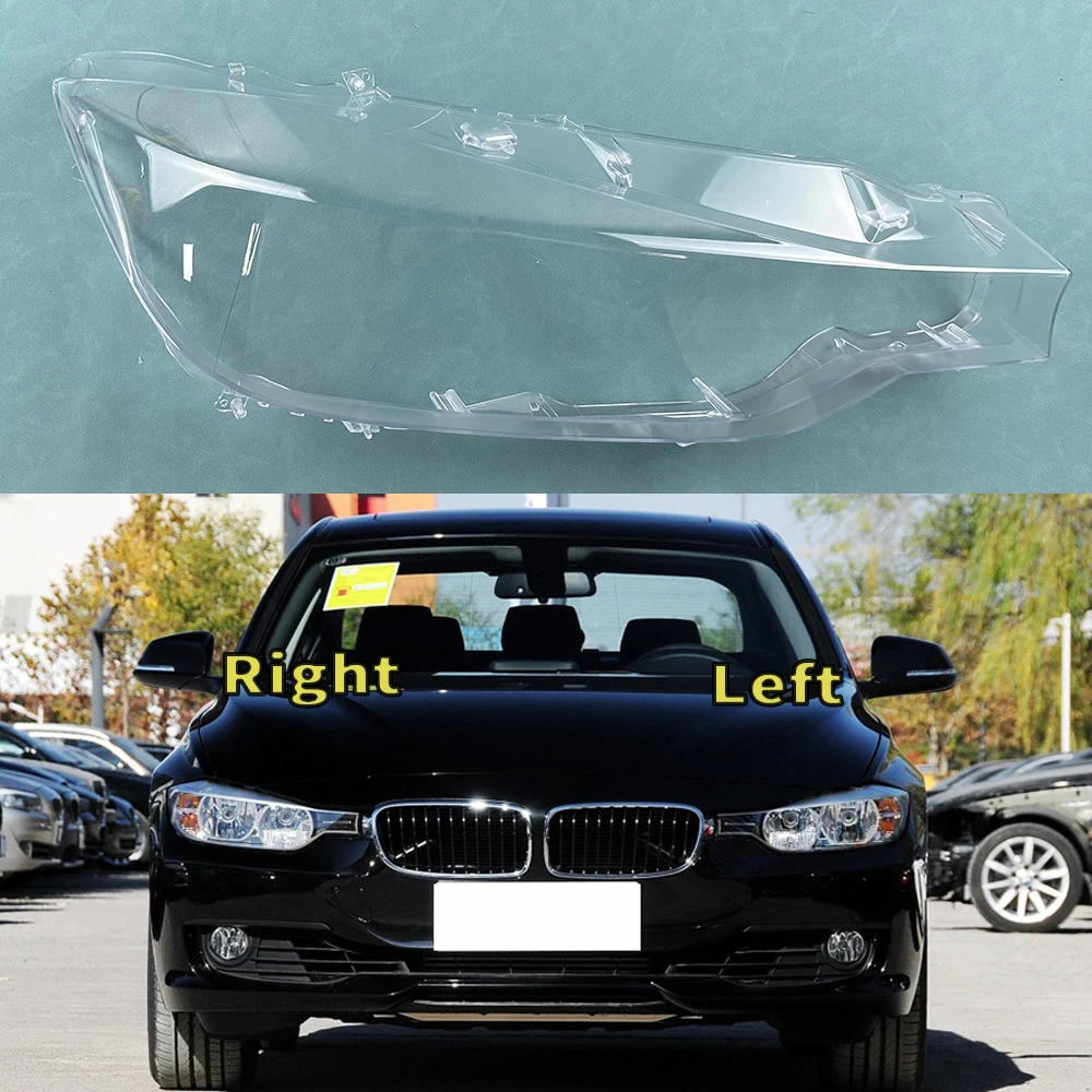 

For BMW 3 Series 320i 328i 316i 335i 2013-2015 Headlight Cover Headlamp Shell Headhights Lens Lampshade Transparent Plexiglass