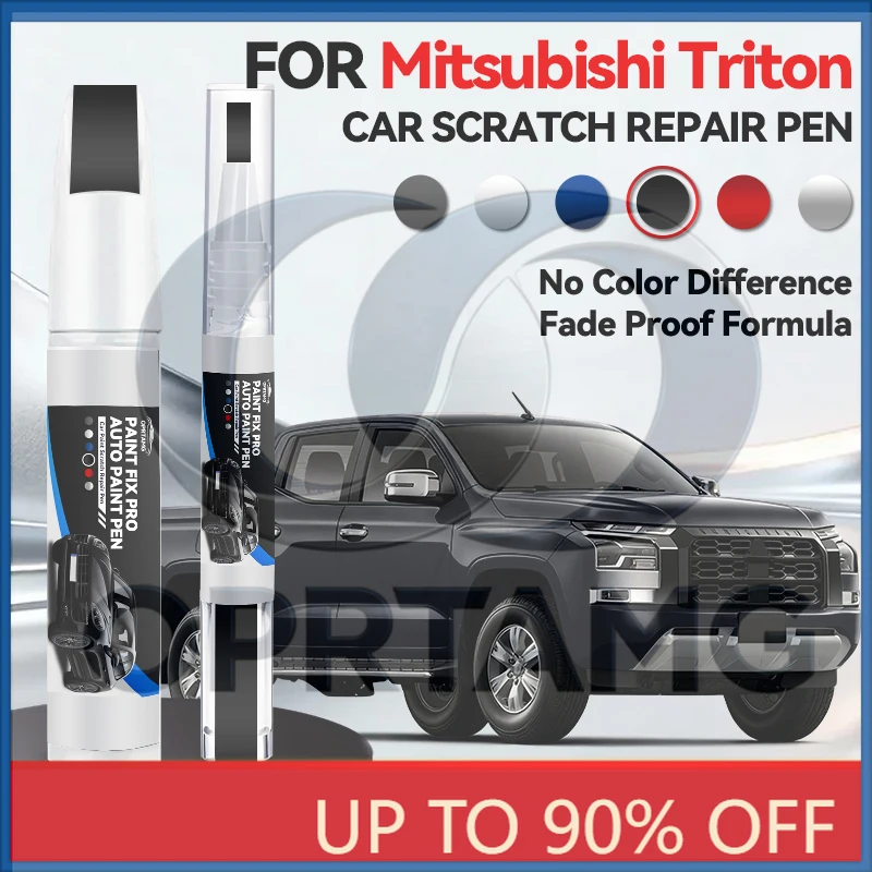 

Ручка-корректор для ремонта лакокрасочного покрытия автомобиля Mitsubishi Triton, оранжевый/серебристый цвет, аксессуары для ремонта царапин на кузове автомобиля