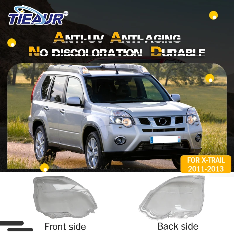 

Auto Parts Headlight Lens Cover For Nissan X-TRAIL/T31 2011 2012 2013 Front Headlamp Transparent Lampshade Car Light Housing DIY