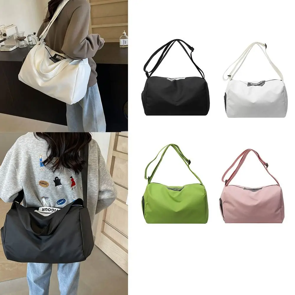 Bolso de hombro de viaje separado en seco y húmedo, bandolera de gran capacidad, bolso deportivo para Fitness, compartimento para zapatos, fácil de llevar