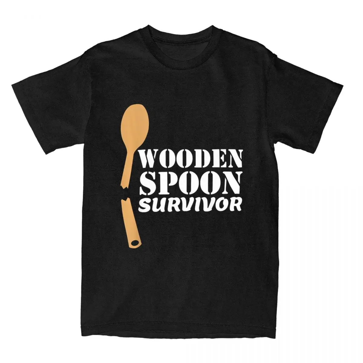 Men Men's Wooden Spoon Survivor Italian Filipino Pride T Shirts 100% Cotton Clothing Crazy Novelty Tees Graphic Printed T-Shirt