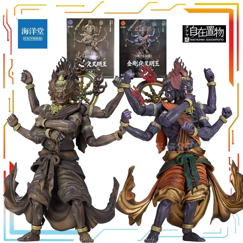 

Готовый продукт Kaiyodo, подвижная фигурка, стиль бамбуковой долины, бесплатное хранилище, игрушки King Kong Yesha Mingwang, праздничный подарок для мальчиков