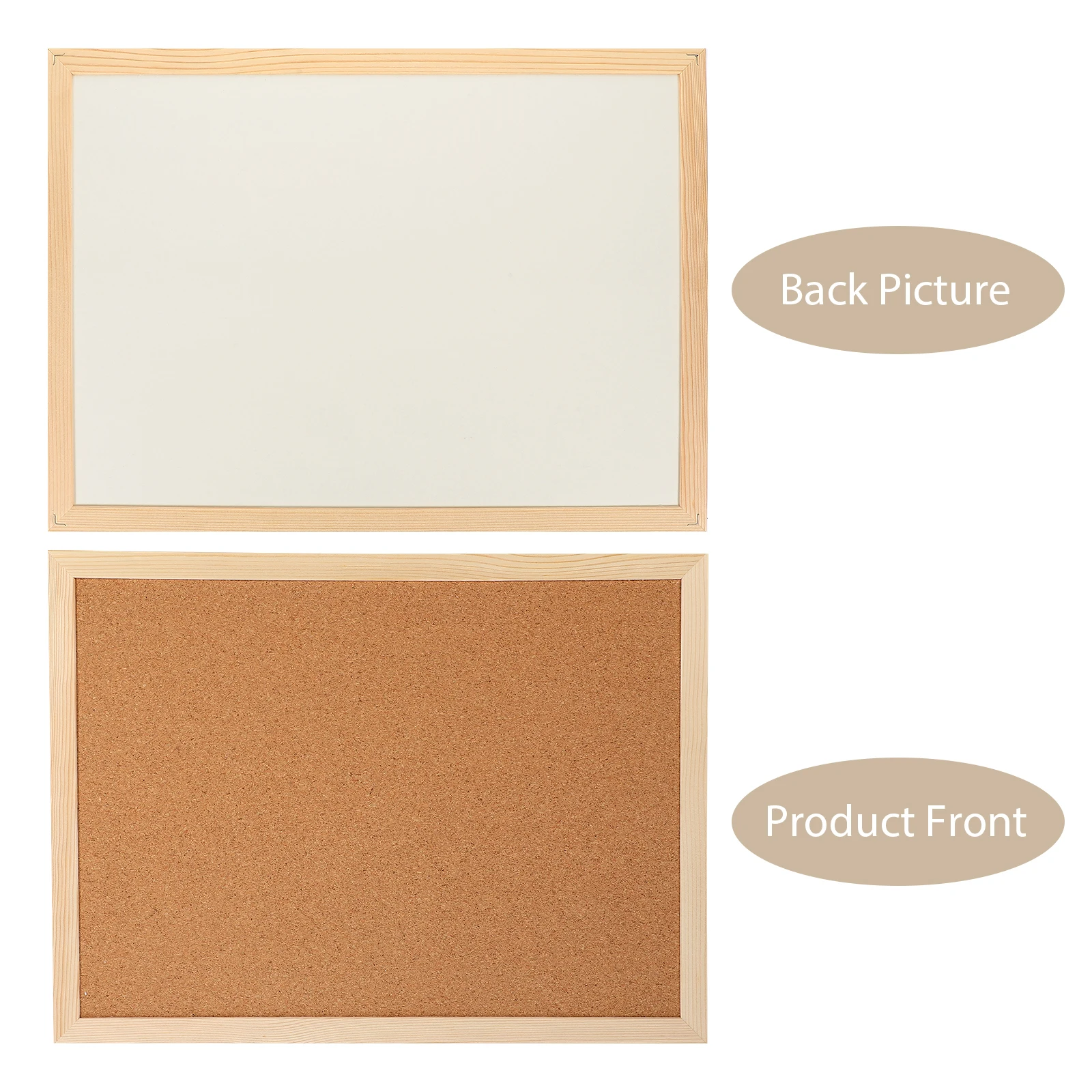 

Strong Durable Cork Board 30x40cm With Nails For Hanging Photos Notes Bulletin Board Wall Notice Board Memo Board