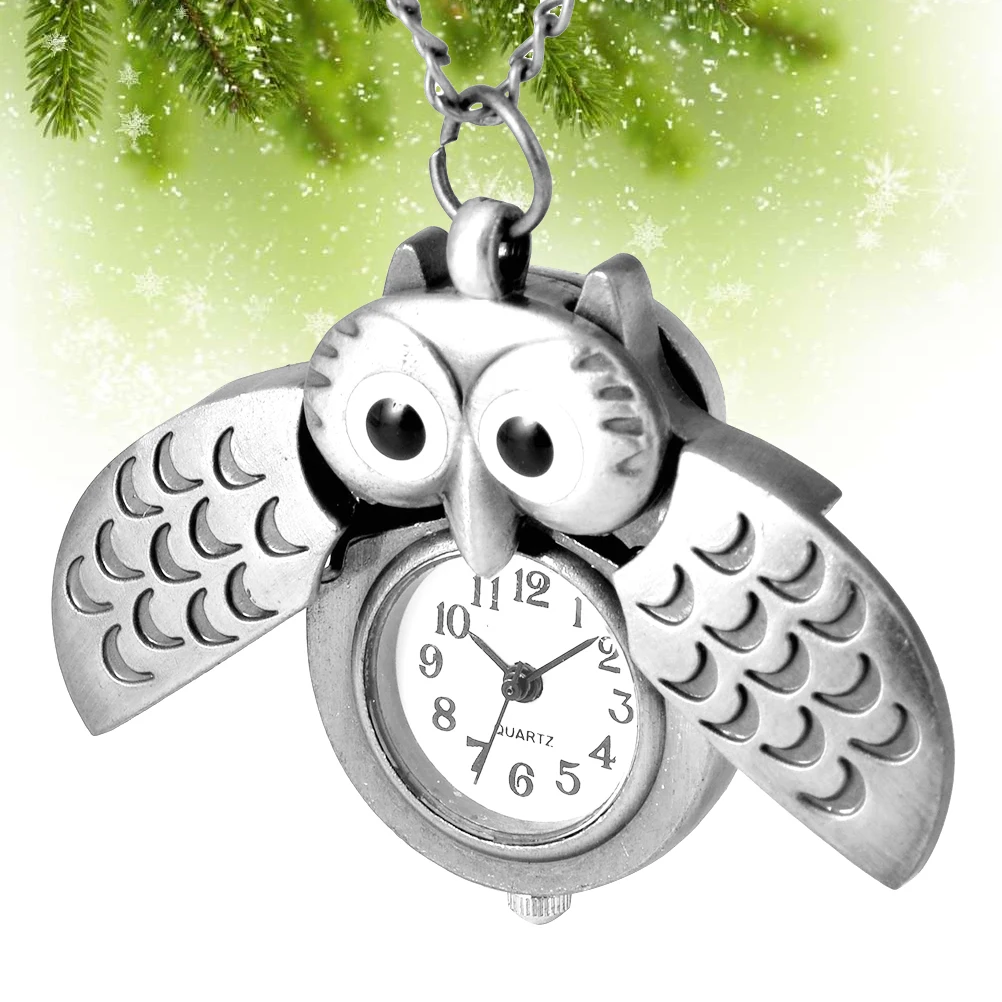 

Lovely Owl Pocket Watch Vintage Creative Fashion Practical Small Lightweight HighQuality Materials Perfect
