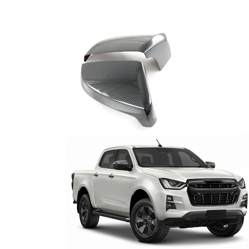 

Аксессуары для автомобильных зеркал заднего вида из АБС-пластика из углеродного волокна для Isuzu D-MAX DMAX 2021 2022 2023