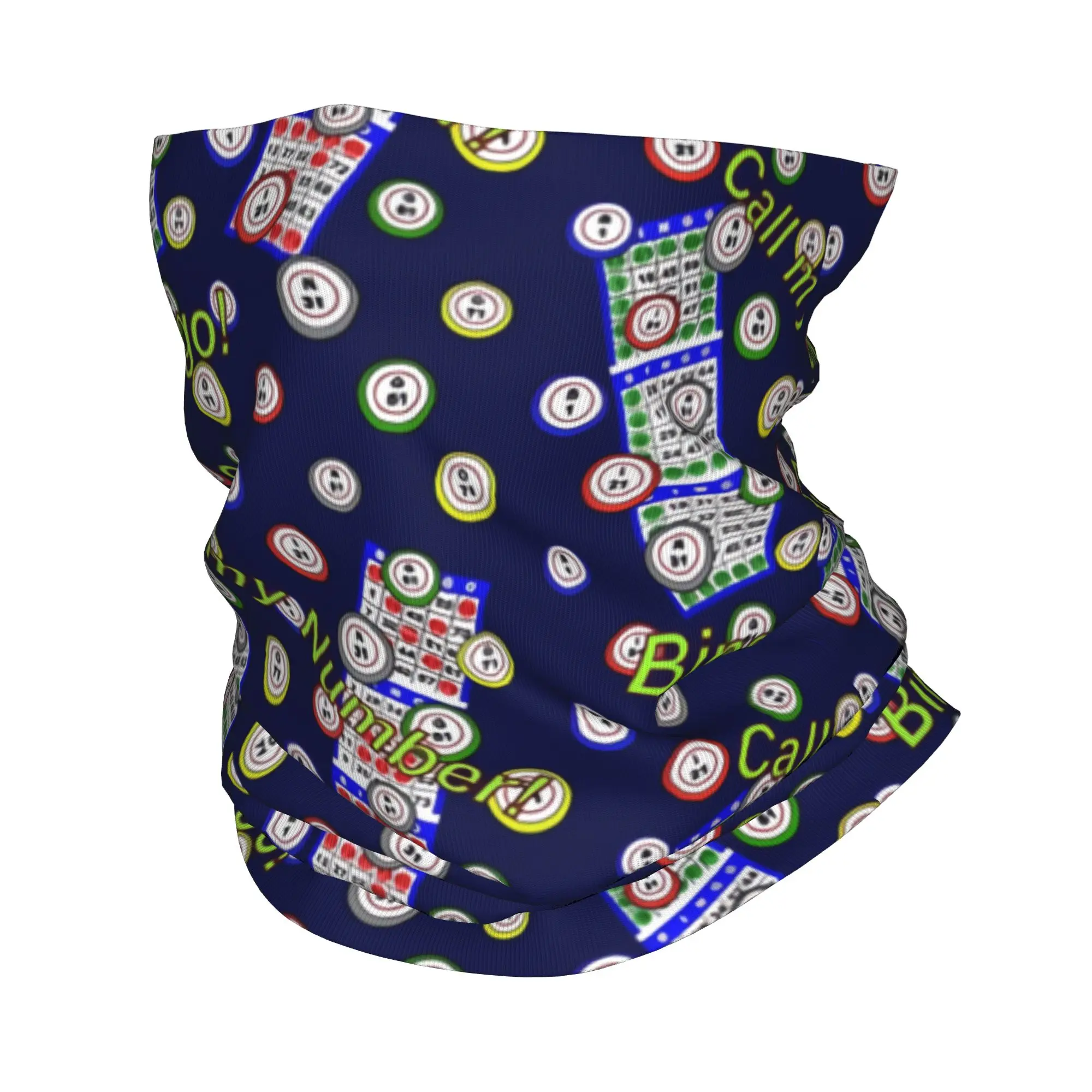 Best Play Bingo Game For Bingo Players Bandana Neck Warmer Women Men Winter Ski Hiking Scarf Gaiter  Face Cover