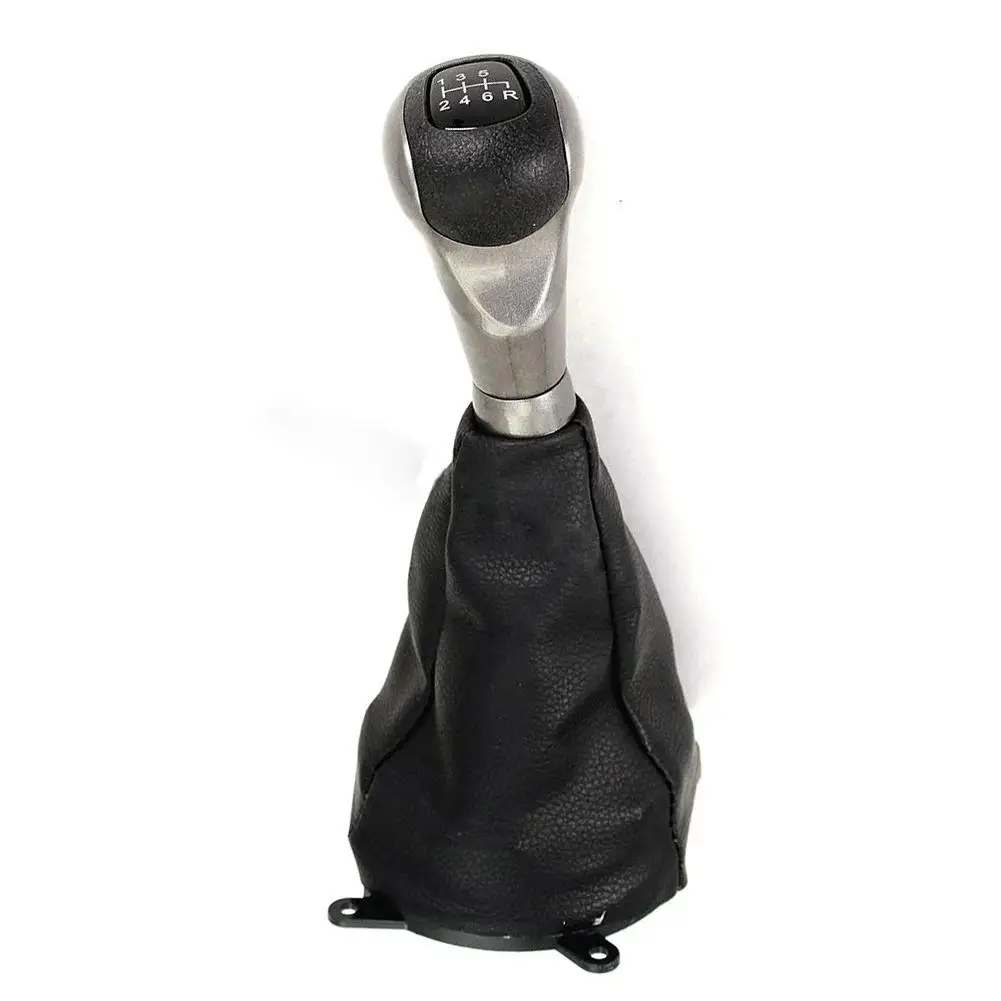6 Speed Gear Shift Stick Shifter Knob With Boot Fit for Honda Civic 2006 2007 2008 2009 2010 2011