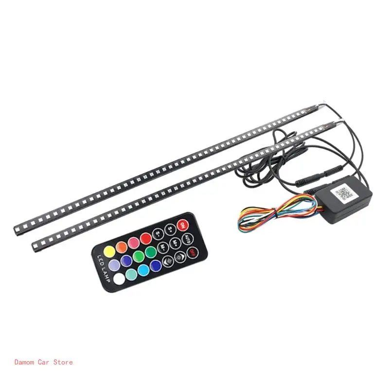 Vehicle Exterior Decoration Car Sequential LED Light Bar with Remote Control