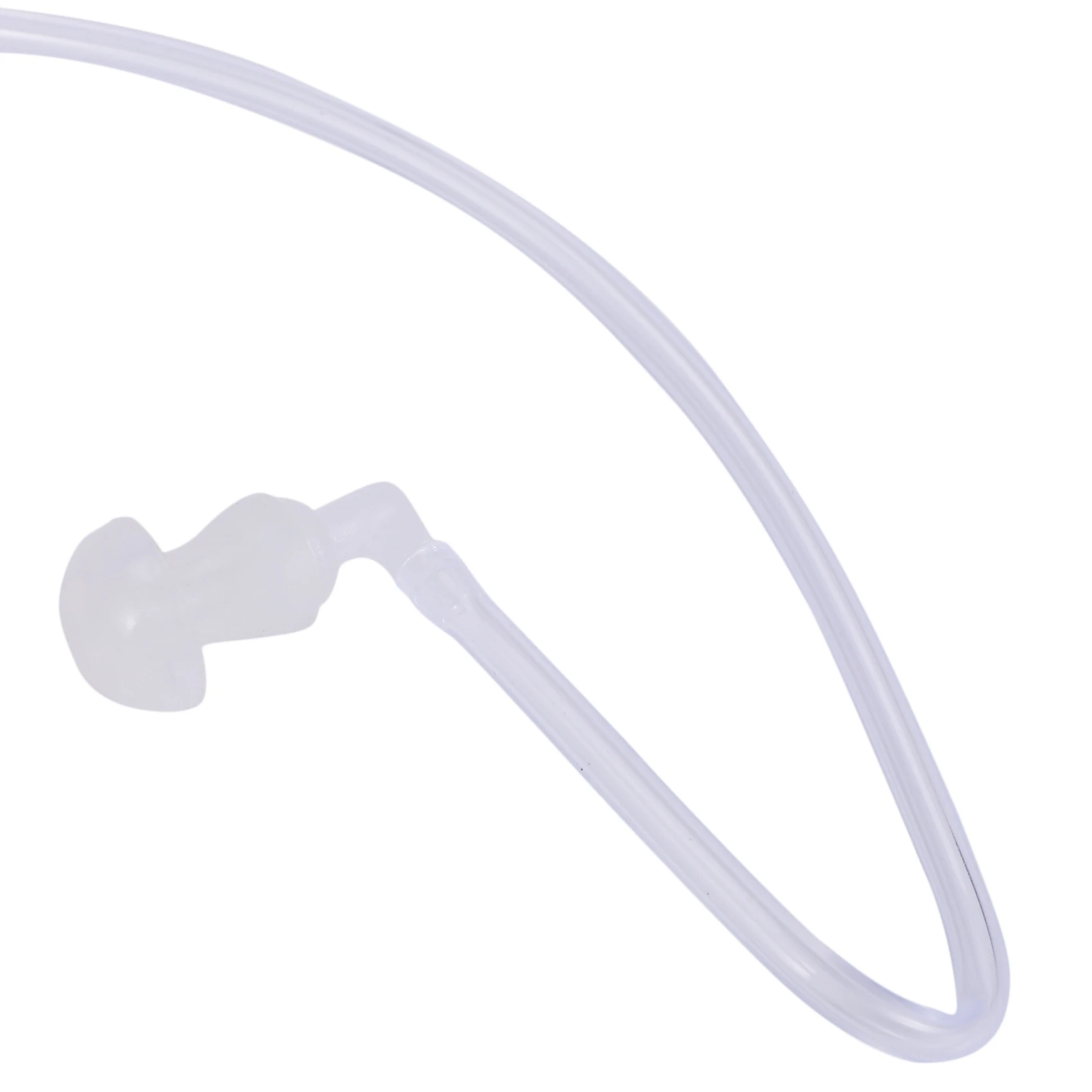 L77A 3.5mm Plug Air Tube Anti-Radiation Earphone 2 Air Acoustic Tube Stereo Headset for for