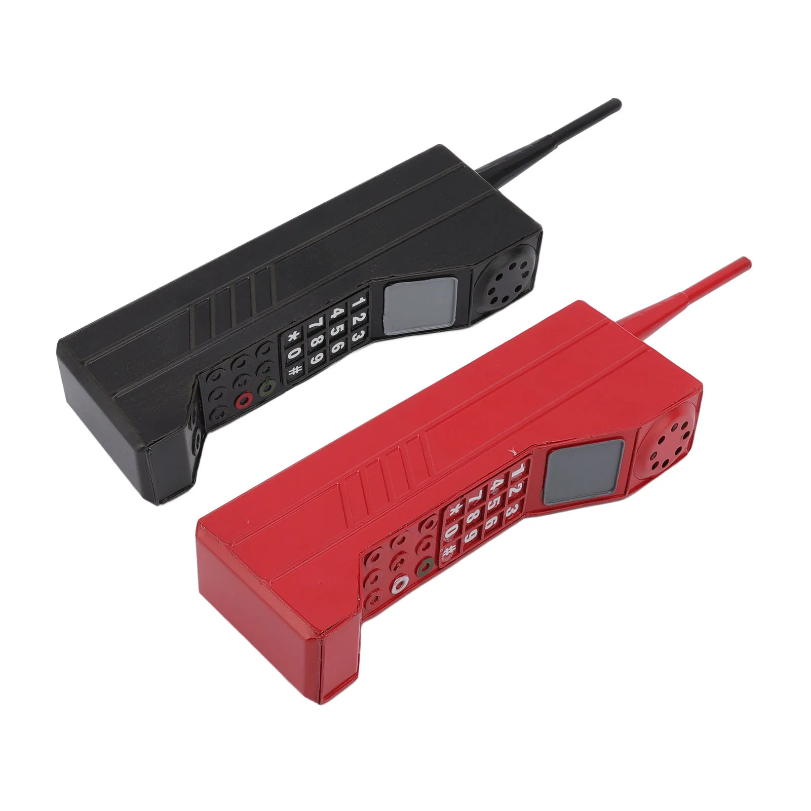 Retro Brick Cell Phone Ornament Vintage Cellular Phone Model Simulation Photographic Props Stylized Ornaments