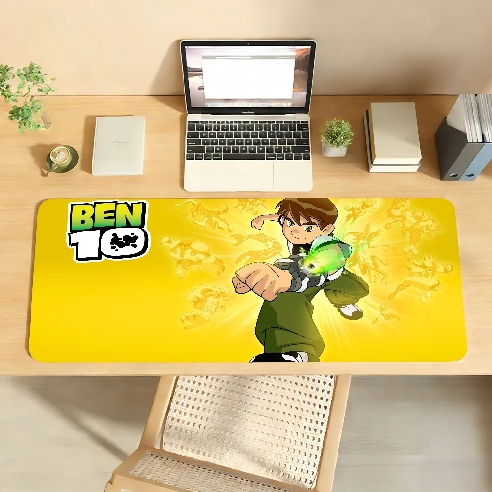 Cartoon B-Ben 10 Mouse Pad Computer Laptop Rubber Non-slip Mouse Mat Mousepad Gamers Decoracion Desk Mat